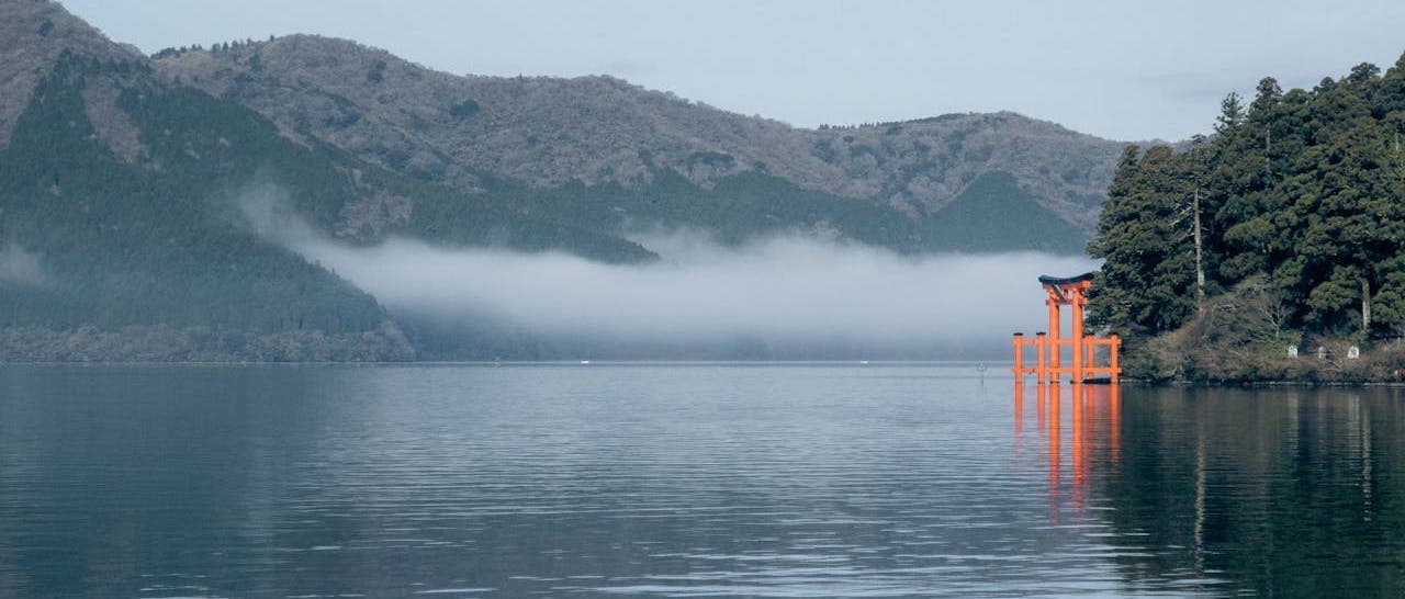 Lake Ashi in Hakone