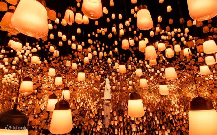 teamLab Biovortex digital art